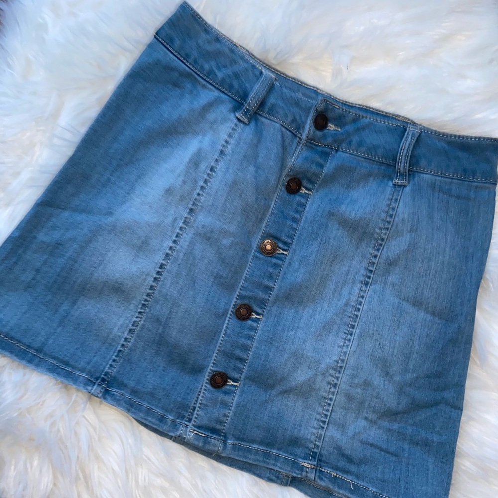 jean skirt
